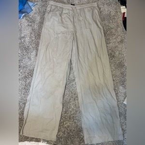 GAP Relaxed Fit Wide-Leg Pants Size Medium